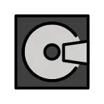 Computer Disk SVG Icon